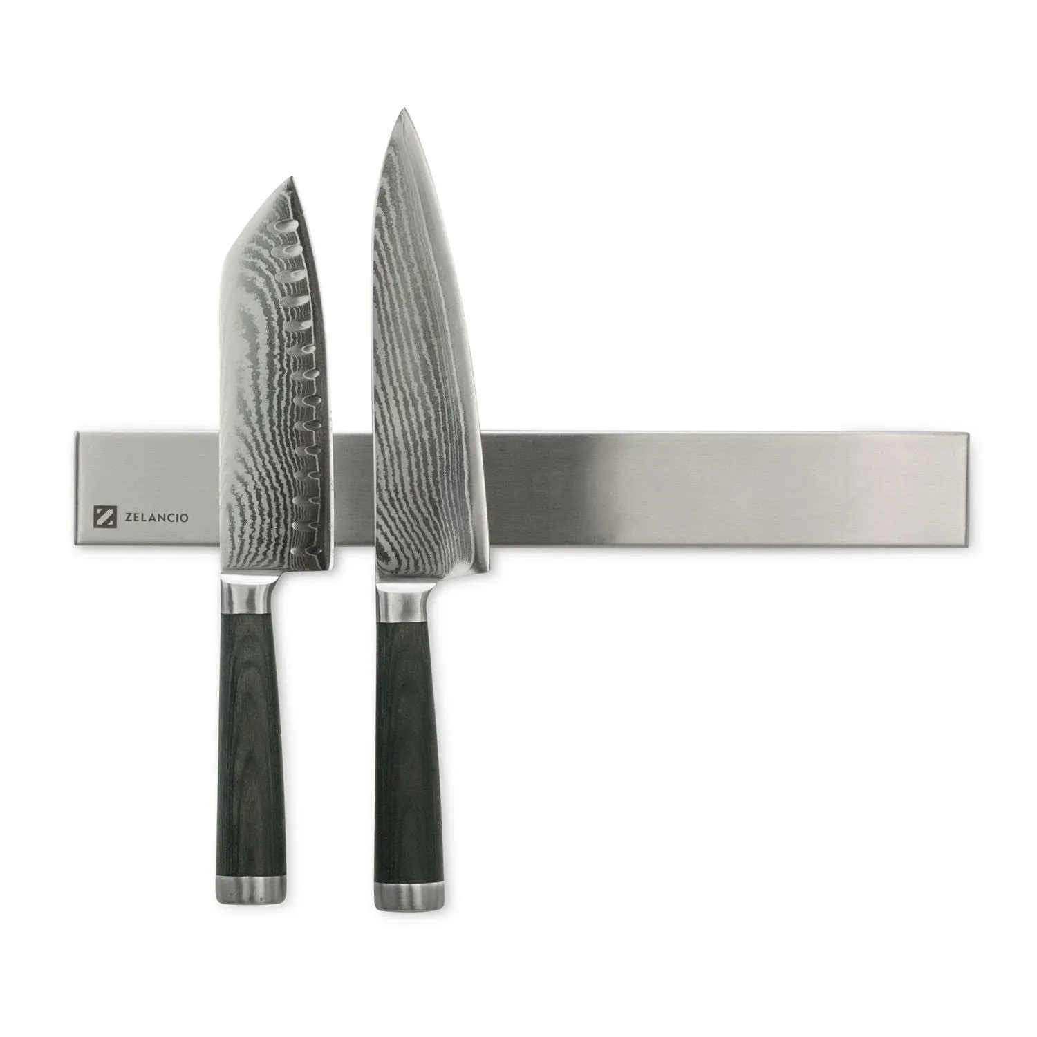 16-Inch Magnetic Knife Holder, Wall Mounted Wooden Knife Strip with Rare Earth Magnets