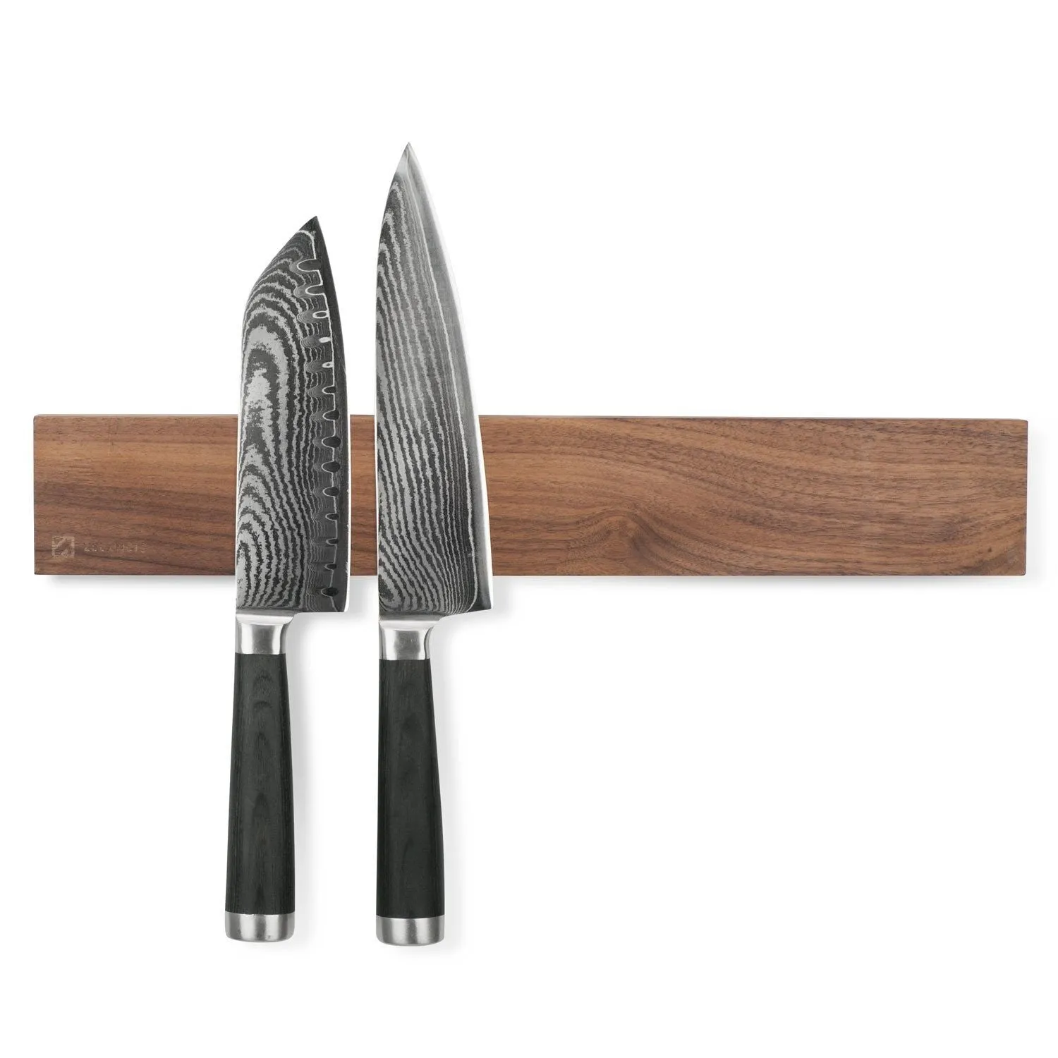 16-Inch Magnetic Knife Holder, Wall Mounted Wooden Knife Strip with Rare Earth Magnets