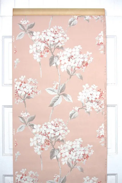 1940s Floral Vintage Wallpaper