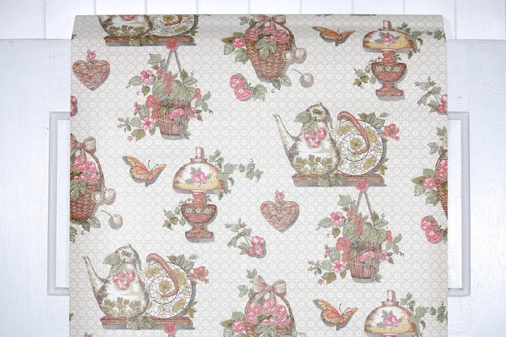 1970s Kitchen Vintage Wallpaper