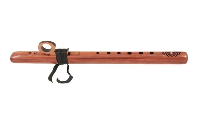 432 Hz EarthTone Flute in High B - Aromatic Cedar