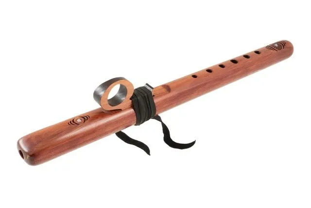 432 Hz EarthTone Flute in High B - Aromatic Cedar