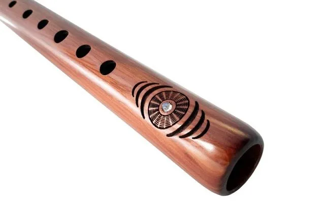432 Hz EarthTone Flute in High B - Aromatic Cedar
