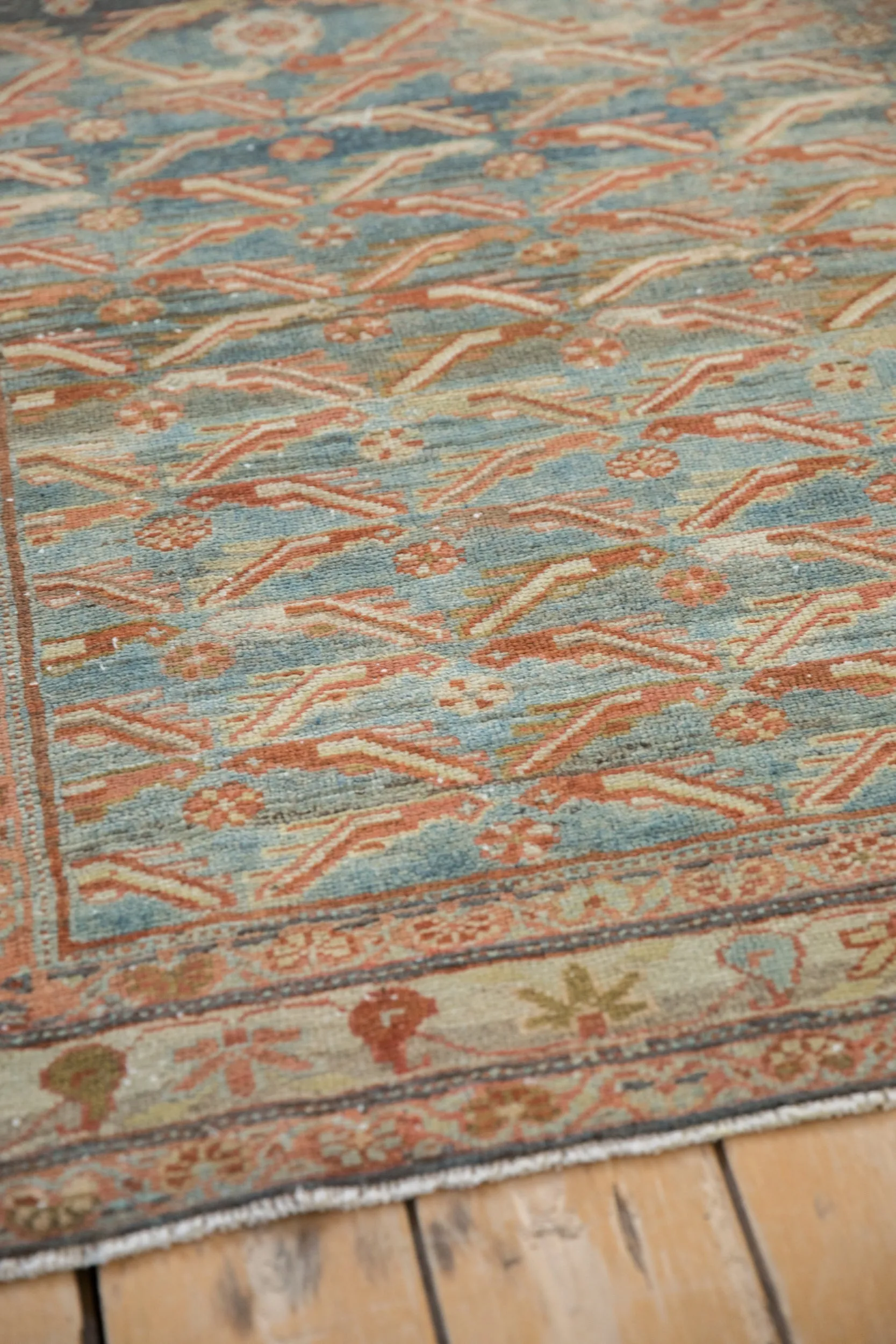 4x6.5 Vintage Distressed Malayer Rug
