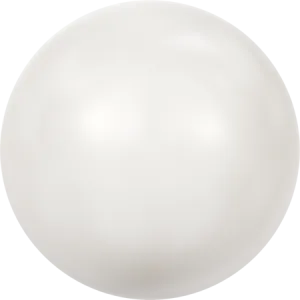 5810 Round Pearls, Crystal White Pearl (001 650)