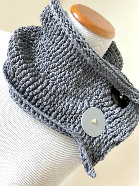 Aube crochet mini wrap pattern