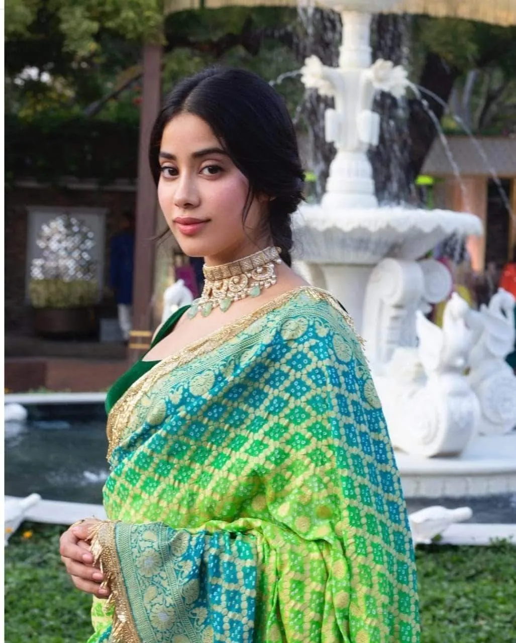Banarasi Handloom Pure Khaddi Chiffon Georgette Silk Saree
