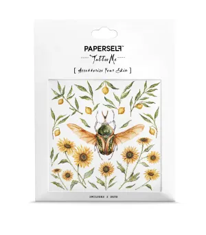 Beetle Temporary Tattoo
