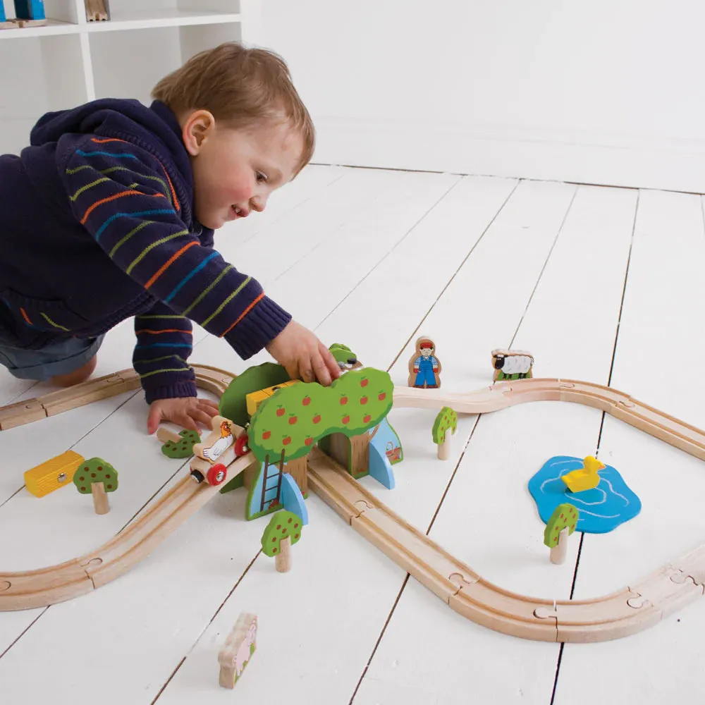 BIGJIGS RAIL | Farm Train Set