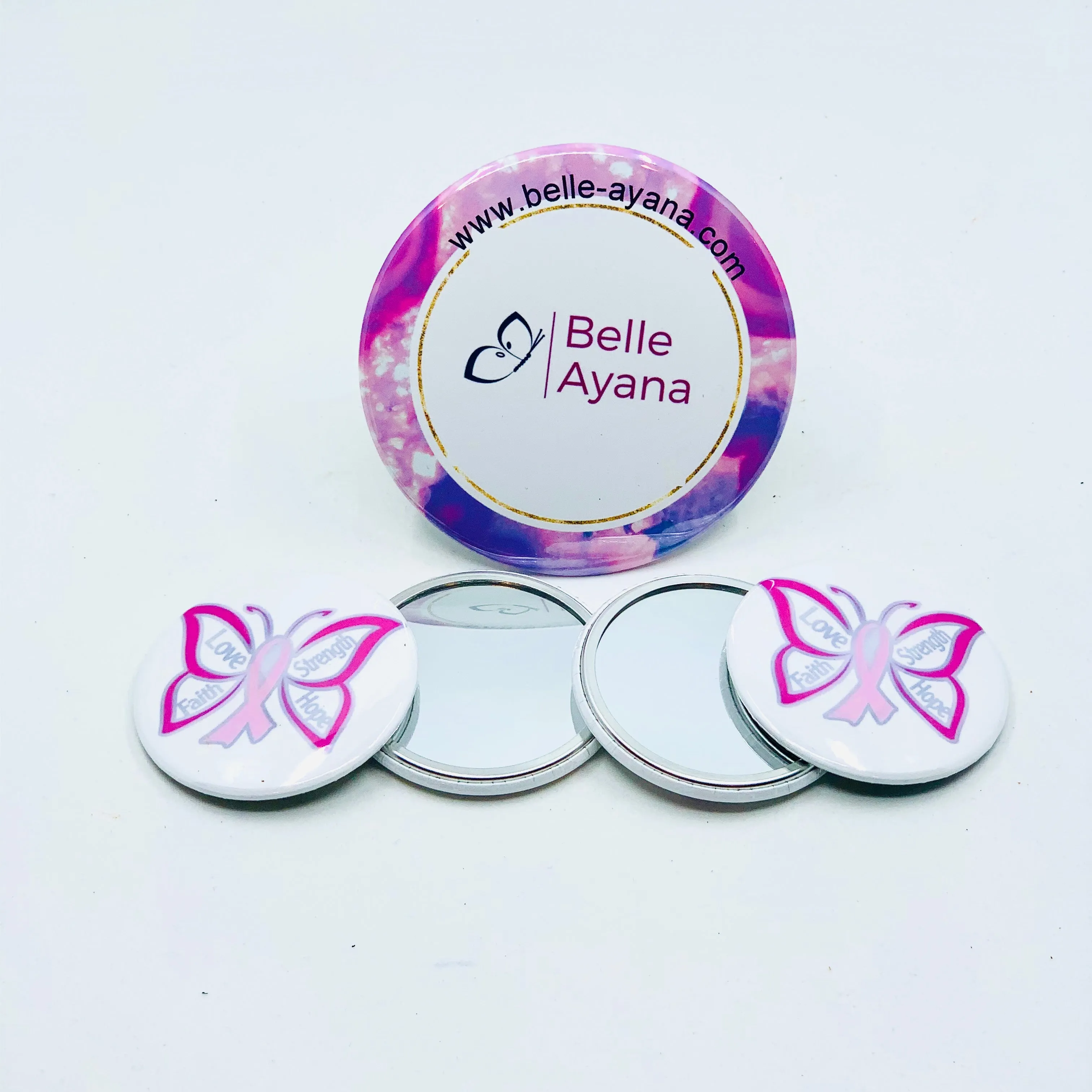 Button Pin Mirror 3