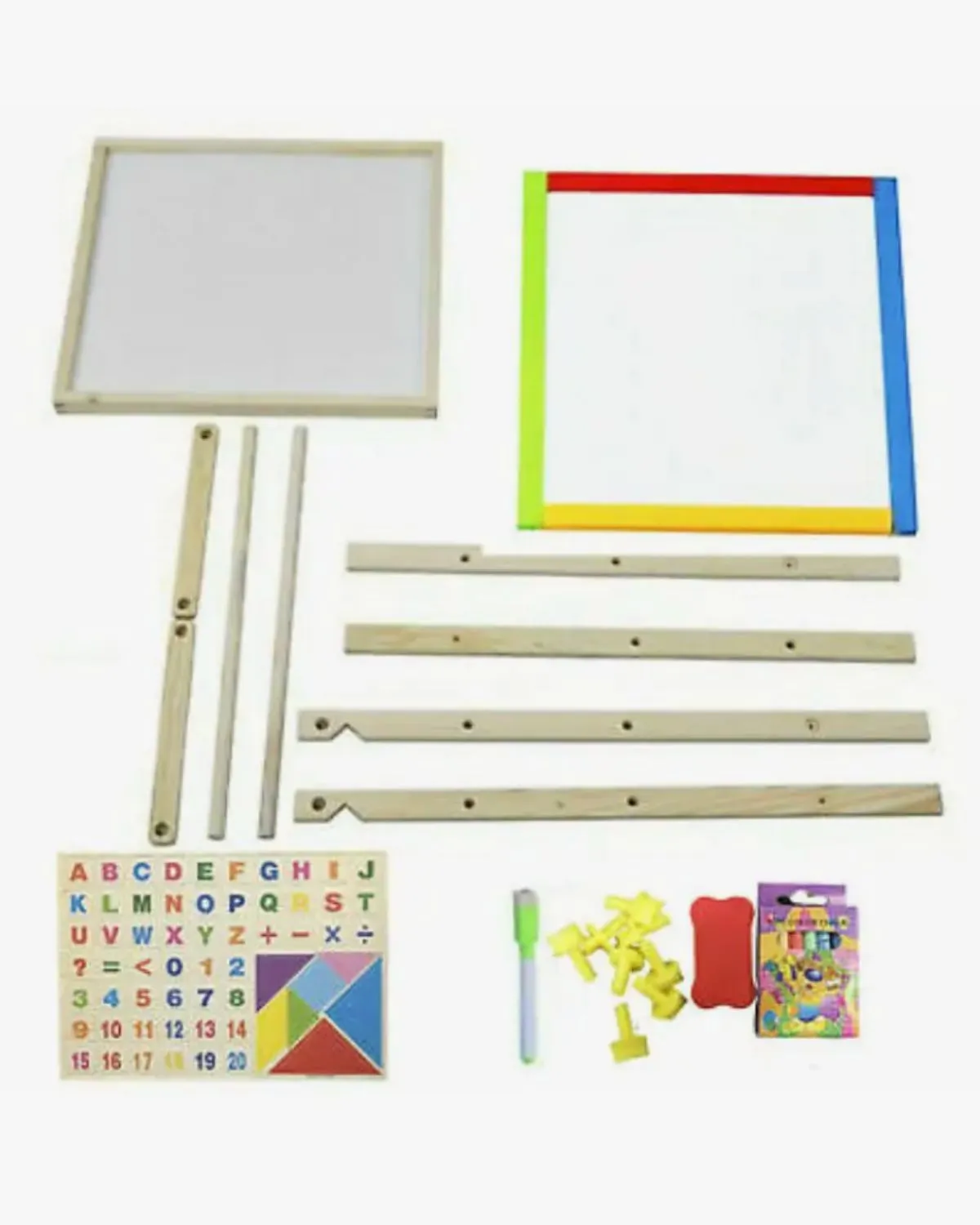 Children’s whiteboard and blackboard