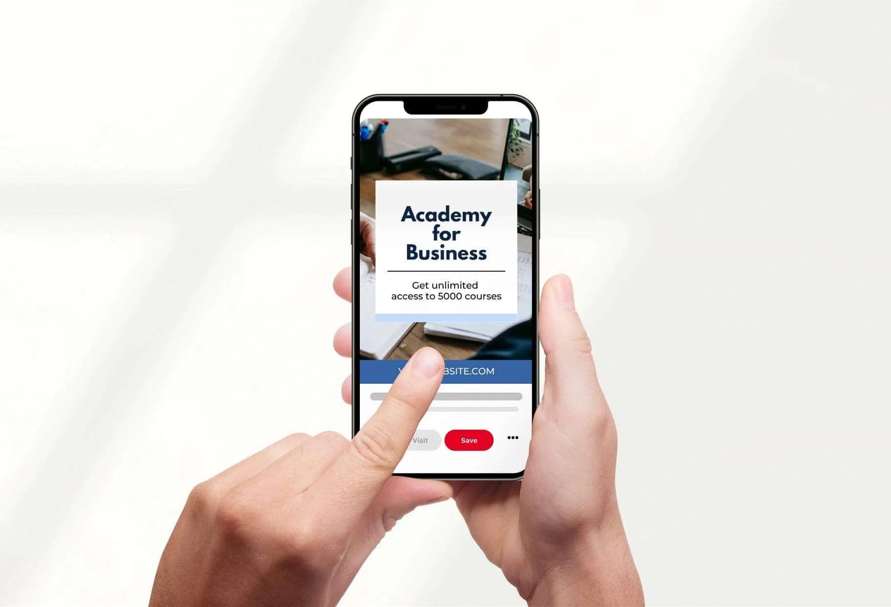 Course Pinterest Template