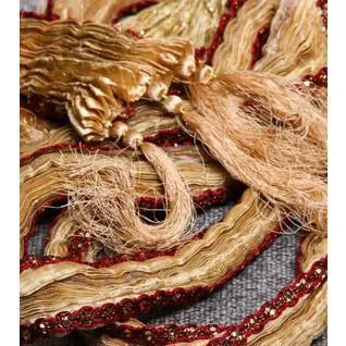 Cream Silk Blend Stole