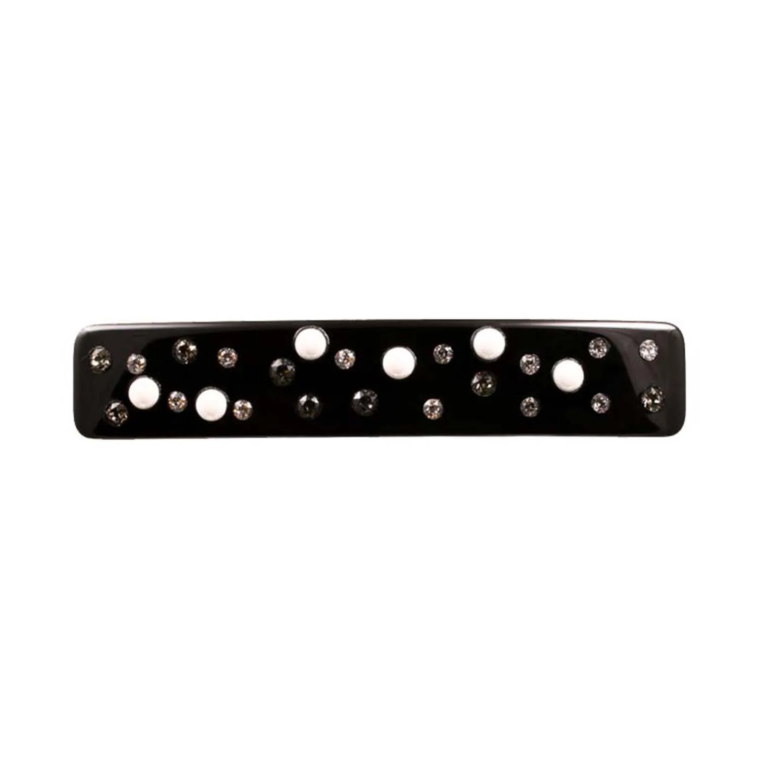 Denise Semis Pearl Black Hair Clip