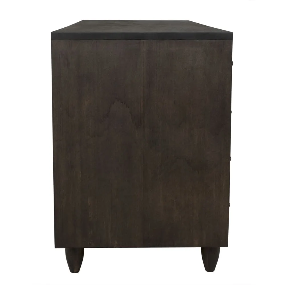 Diamond Double Chest, Ebony Walnut