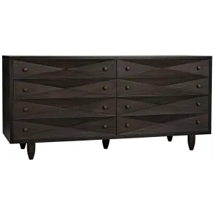 Diamond Double Chest, Ebony Walnut