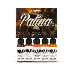 DYNAMIC TATTOO INK PATINA 1OZ COLOR SET