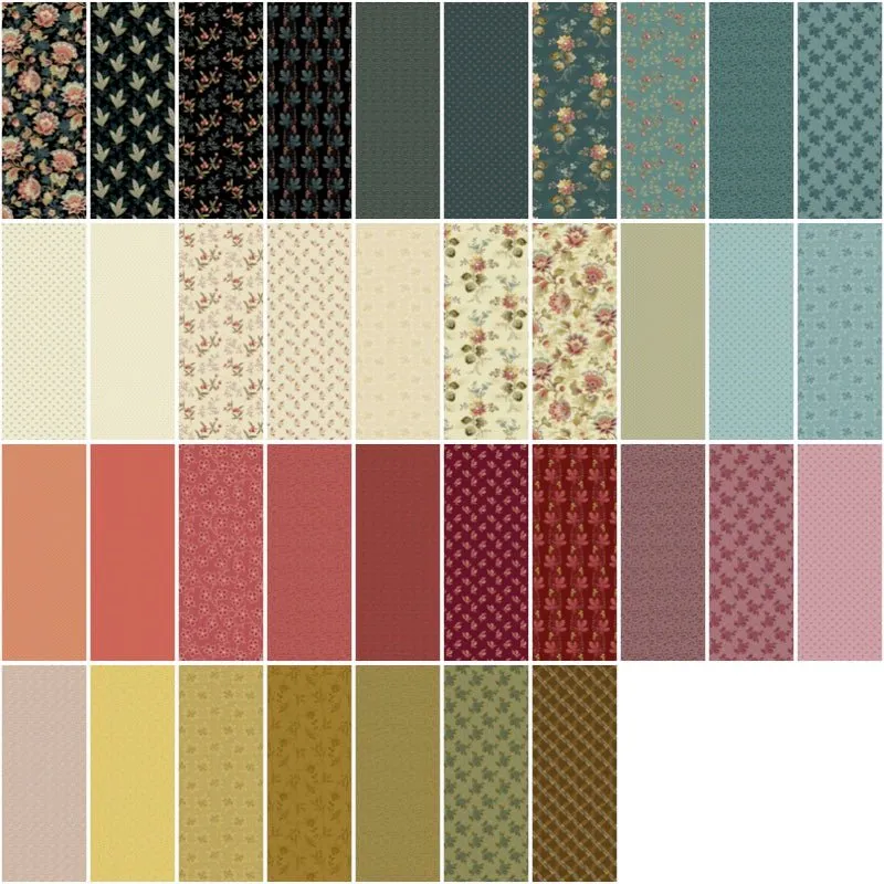 Edyta Sitar | Dahlia | Fat Quarter Pack | (37)