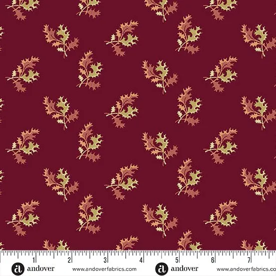 Edyta Sitar | Dahlia | Holly Berry | Cranberry