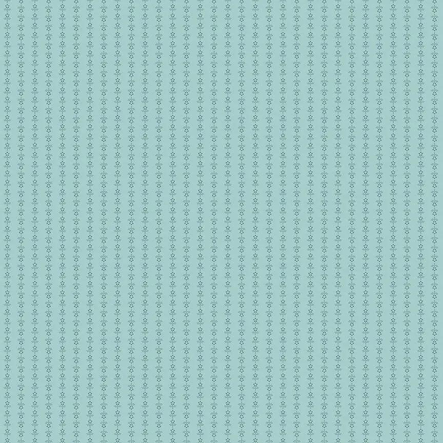 Edyta Sitar | Sewing Basket | Dancing Nancy | Turquoise