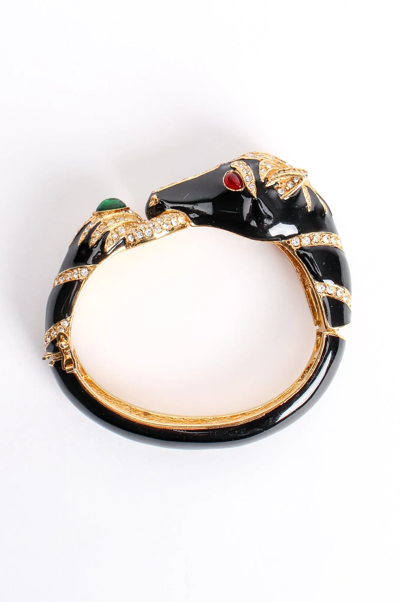 Enamel Jeweled Horse Bracelet