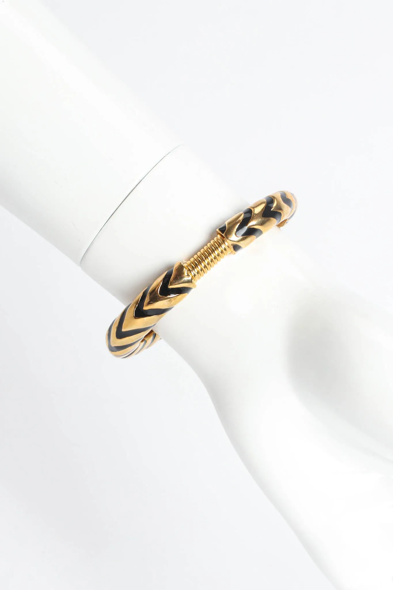 Enamel Tiger Stripe Bracelet