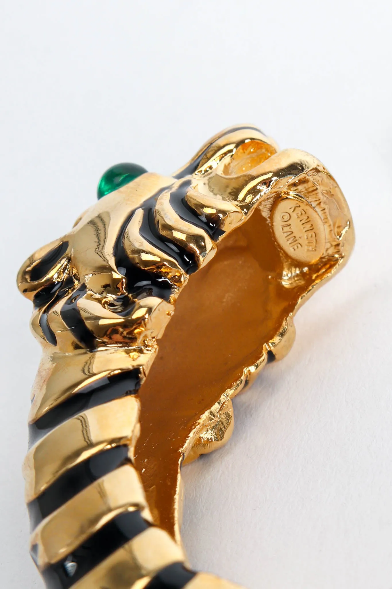 Enamel Tiger Stripe Bracelet