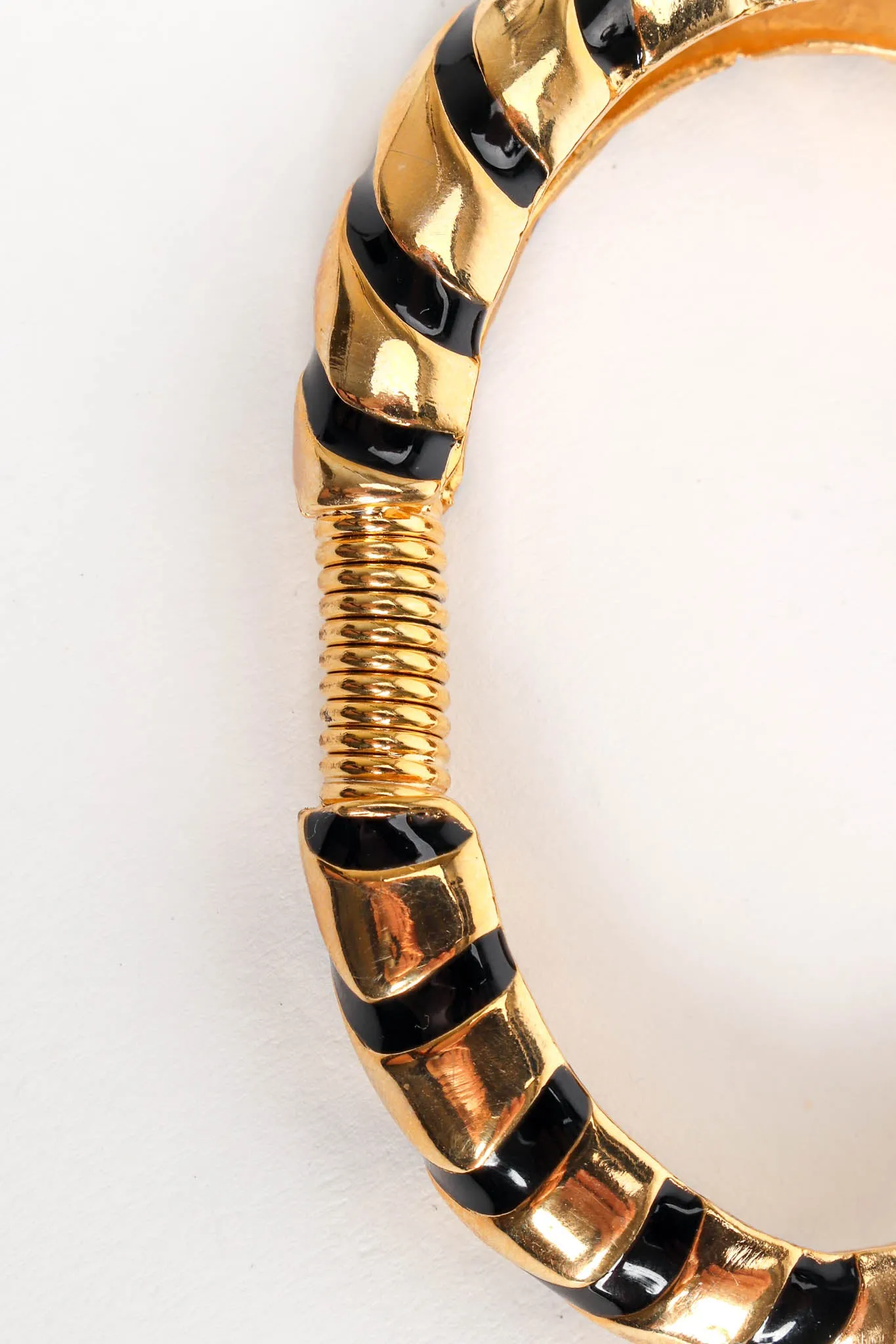 Enamel Tiger Stripe Bracelet