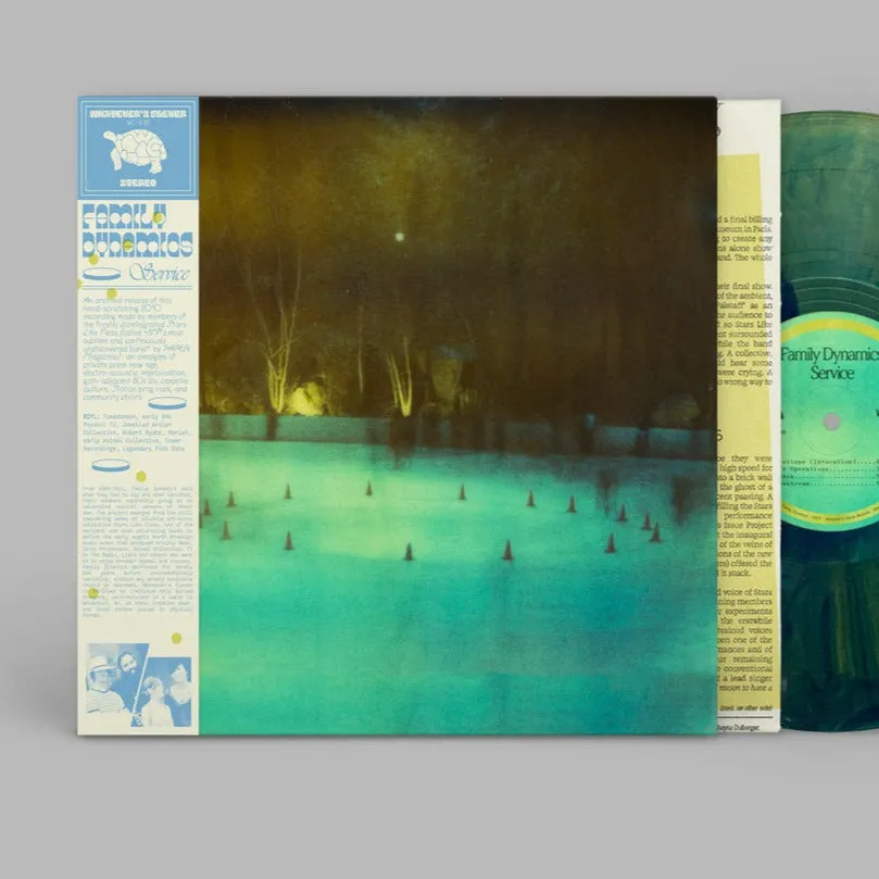 Family Dynamics – Service [BLUE & GOLD MARBLE VINYL] - New LP