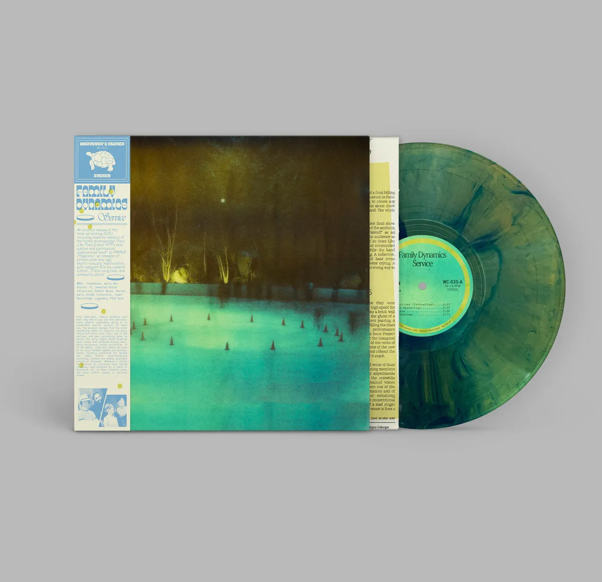 Family Dynamics – Service [BLUE & GOLD MARBLE VINYL] - New LP