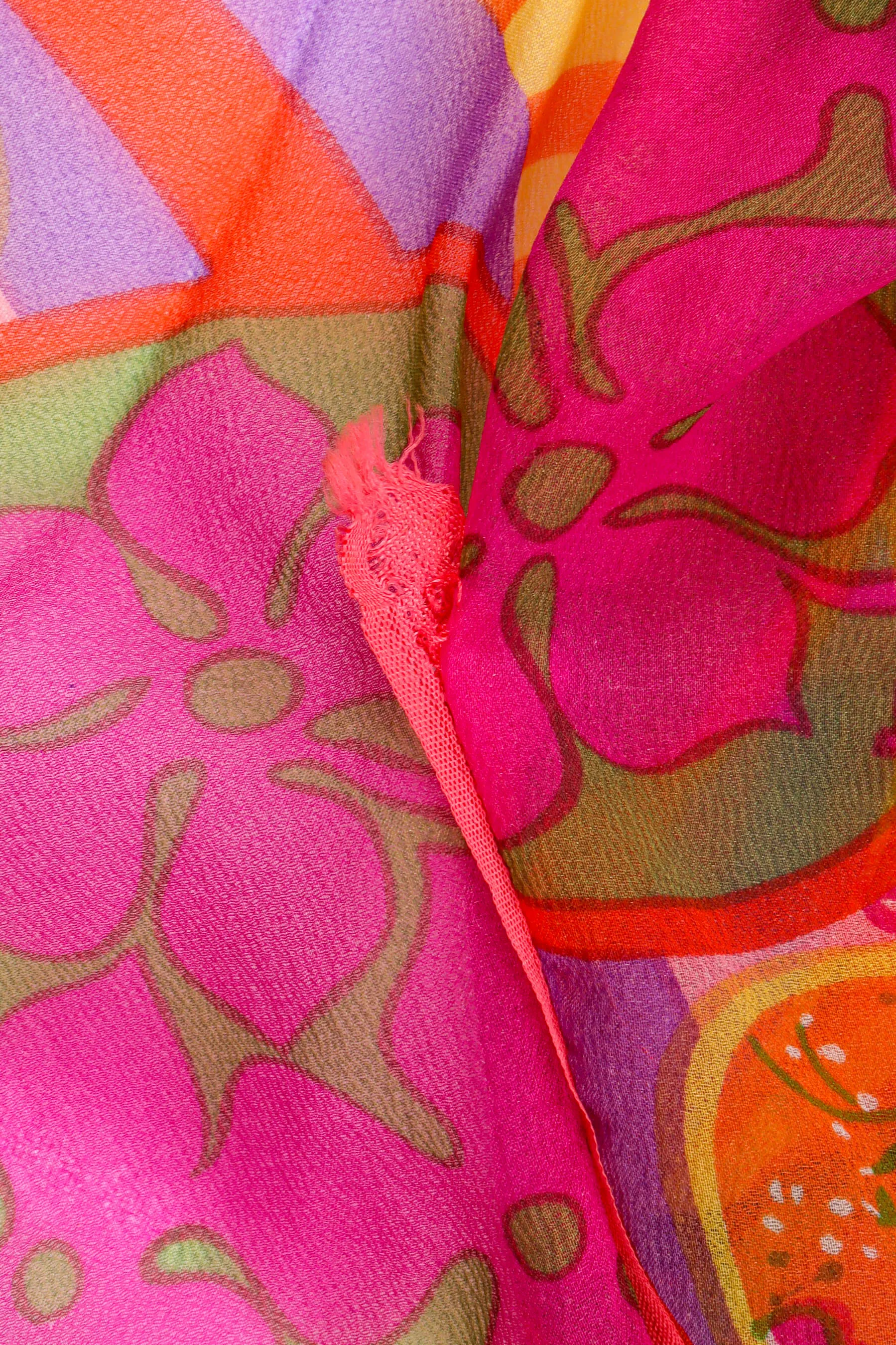 Geometric Floral Caftan