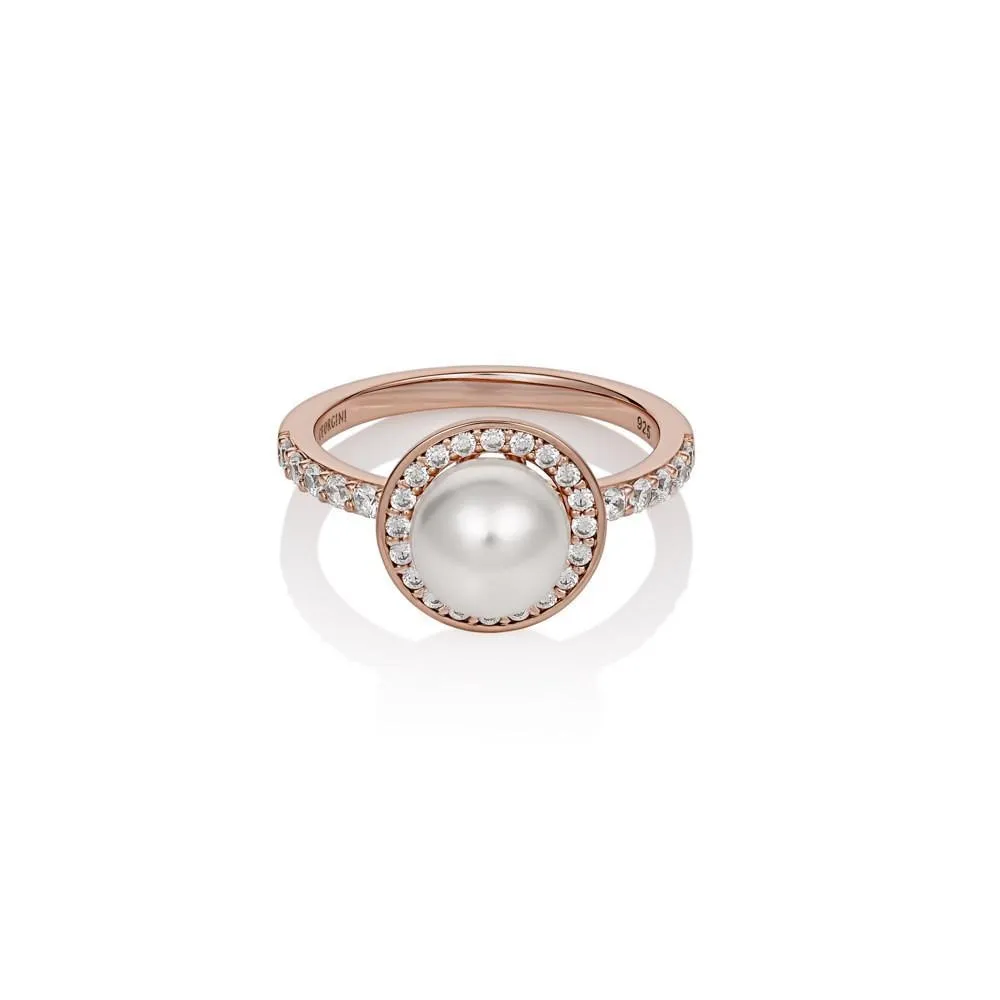 GEORGINI HEIRLOOM ALWAYS RING ROSE GOLD