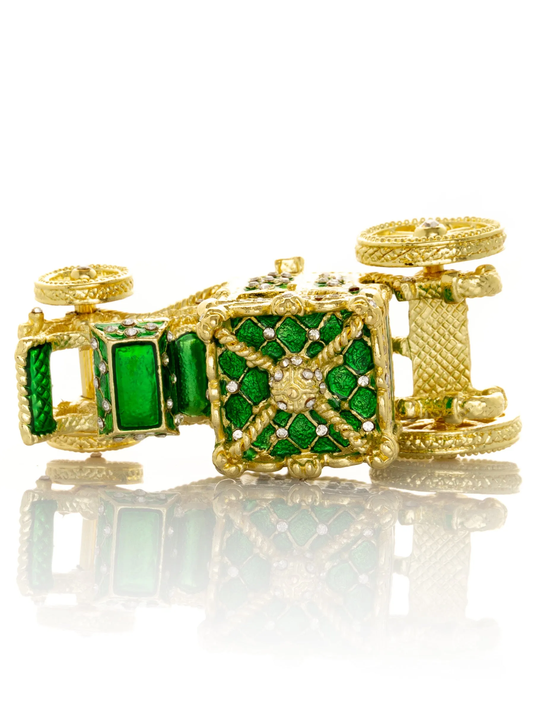Gold & Green Carriage