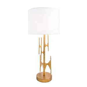 GOLD METAL TABLE LAMP - 30
