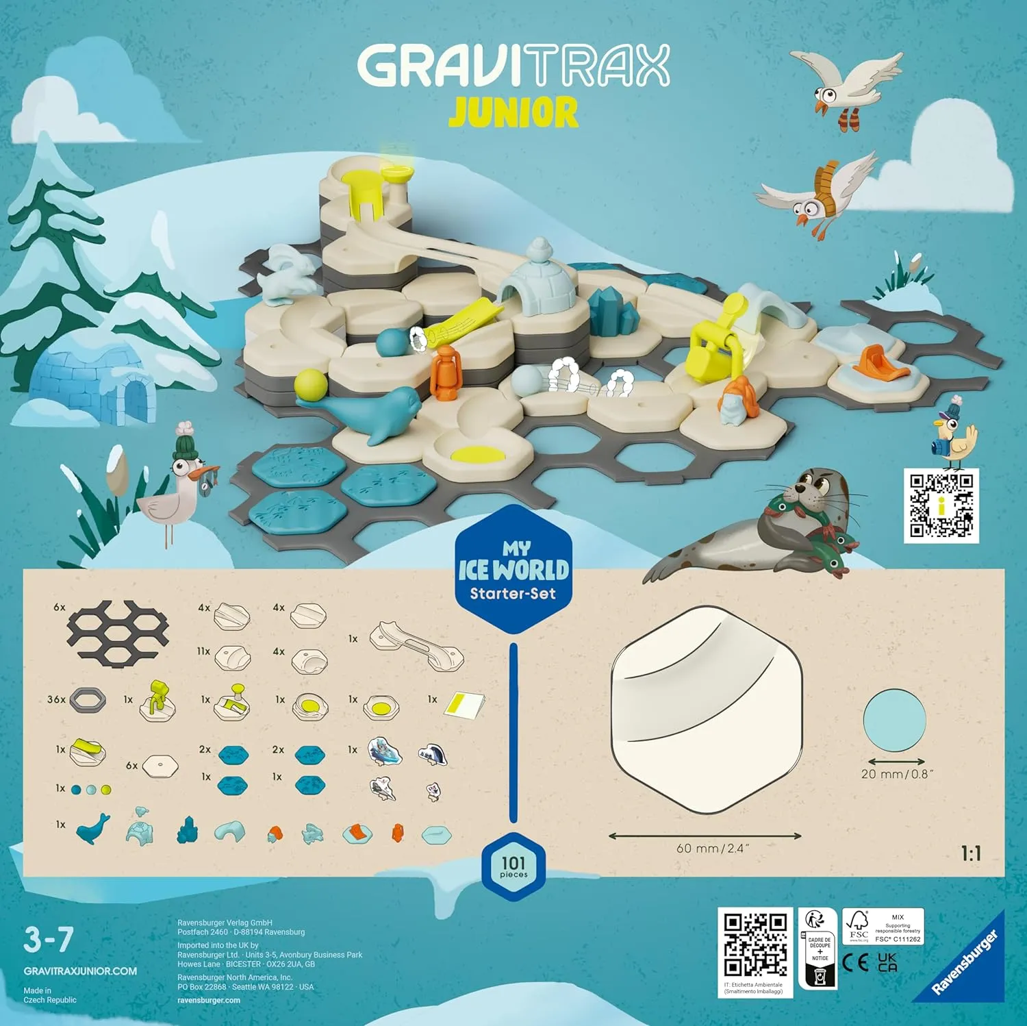 GraviTrax Junior: My Ice Starter Set