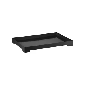 Guzzini Icons Essence Tray Large 46x32x5cm Black GZ19780010