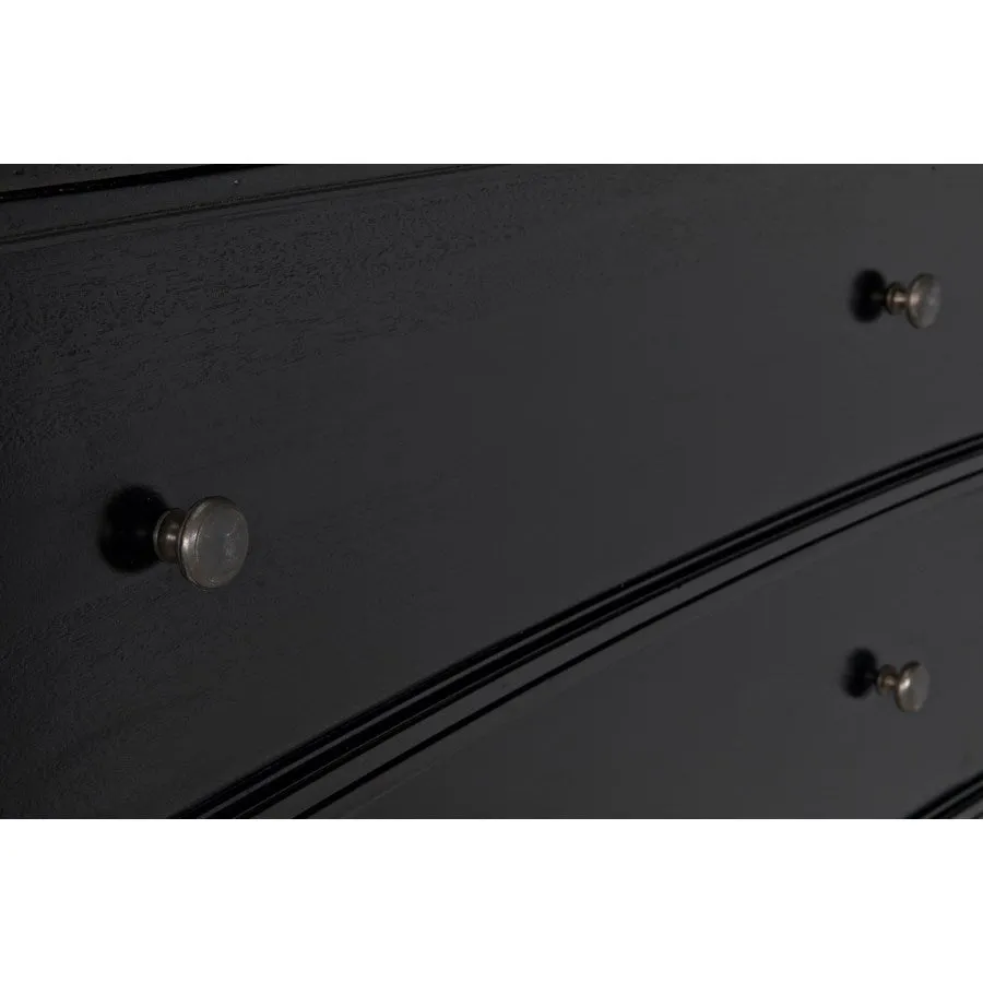 Hampton Tall Boy, Hand Rubbed Black