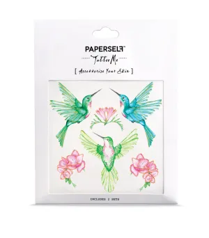 Hummingbird Temporary Tattoo