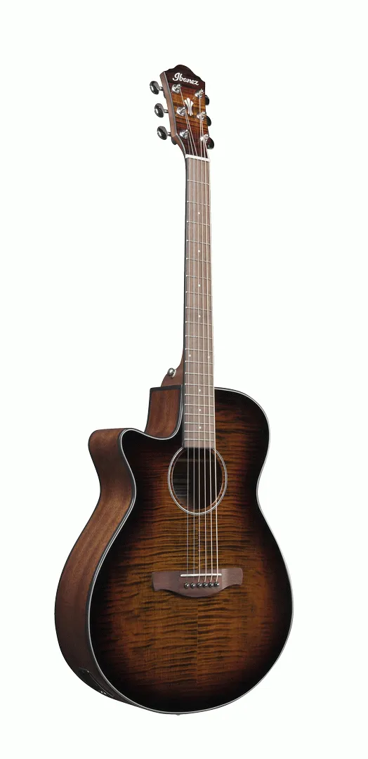 Ibanez AEG70L Tiger Burst High Gloss Acoustic Guitar