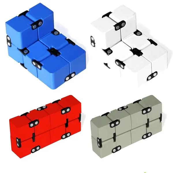 Infinite-Folding Creative Cube Fidgeting Gadget - Assorted Colors