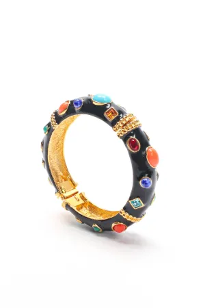Jeweled Enamel Bracelet