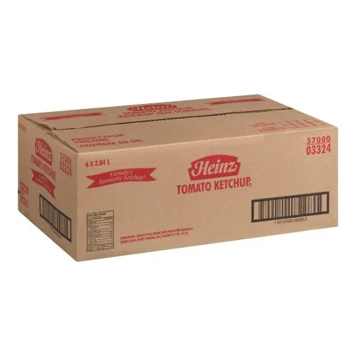 Ketchup - Heinz - 6 x 2.84L Plastic Bottles/Case