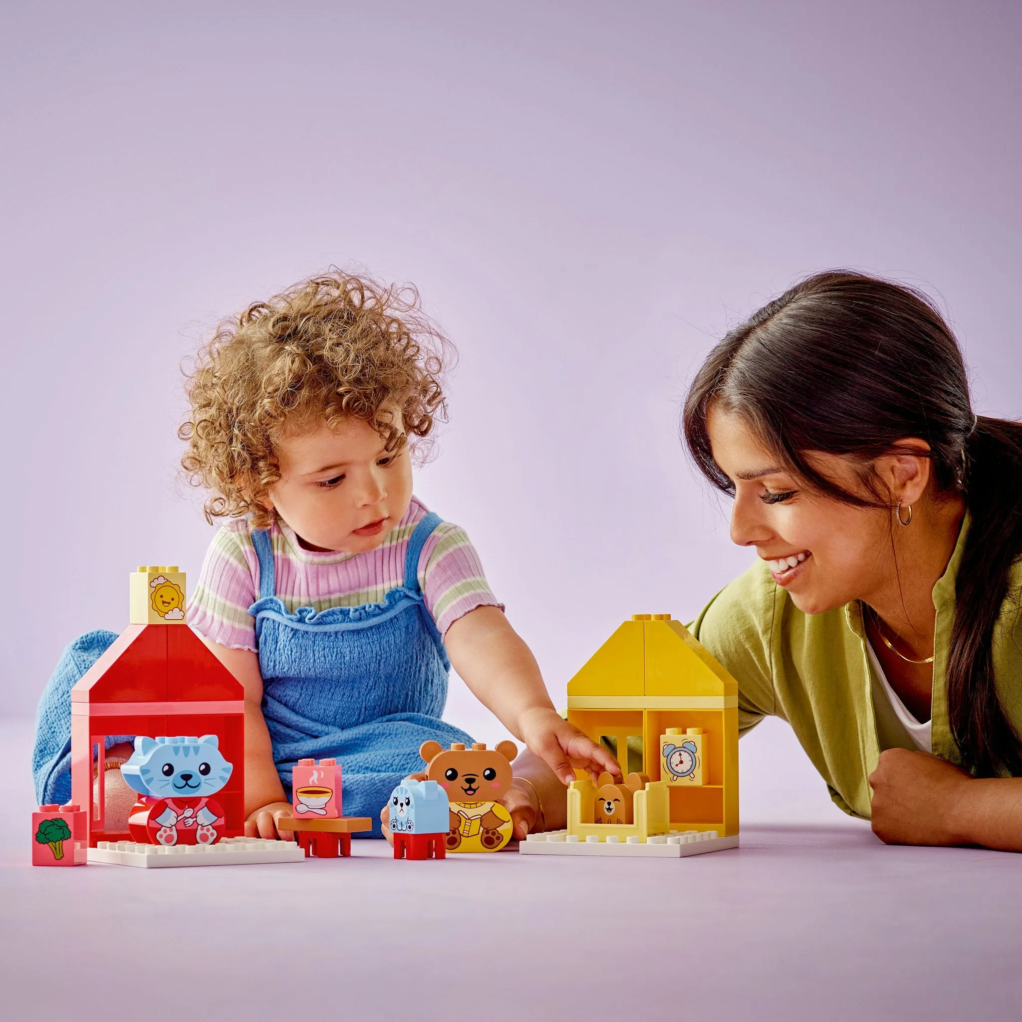 LEGO daily routines: eating & bedtime