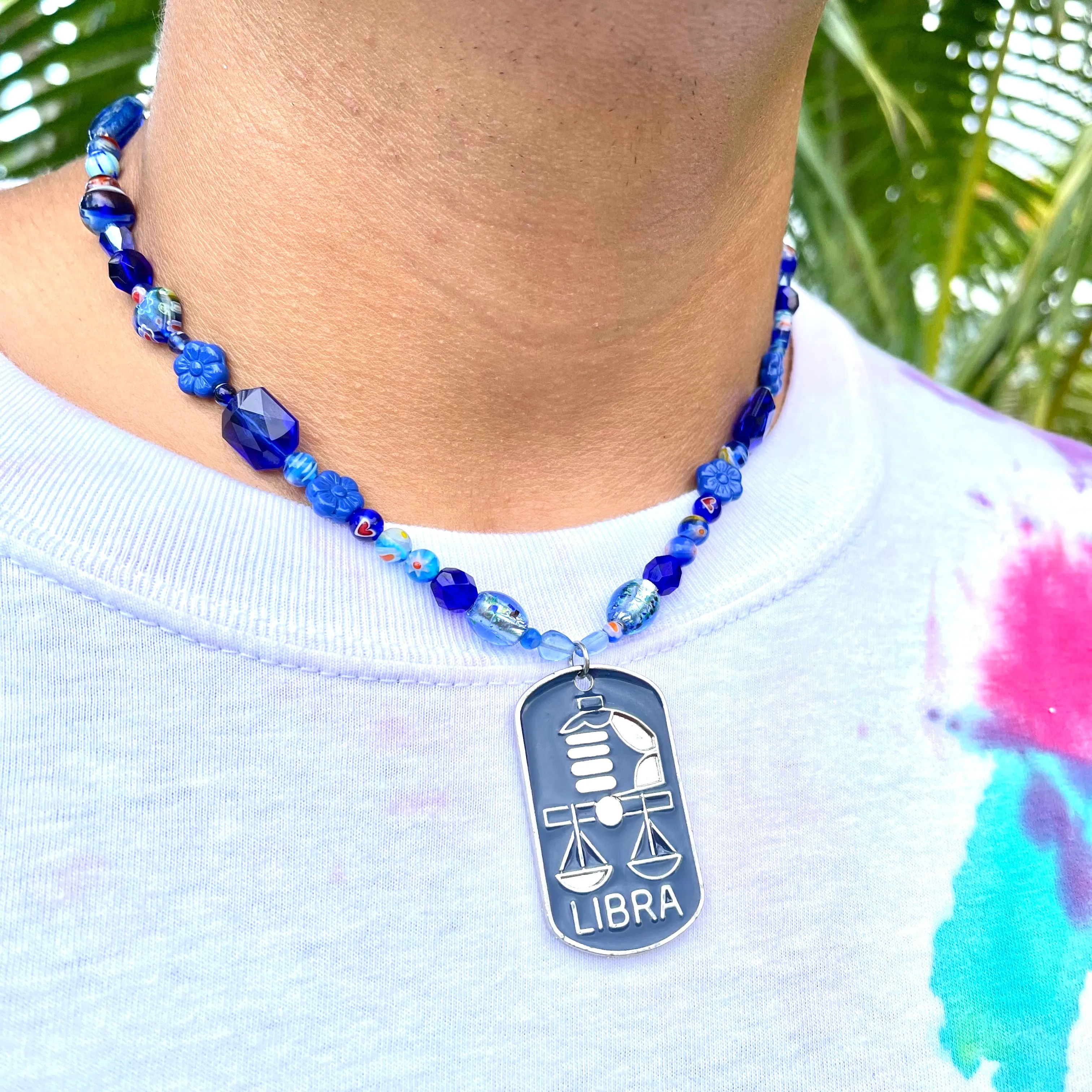Libra Zodiac Necklace