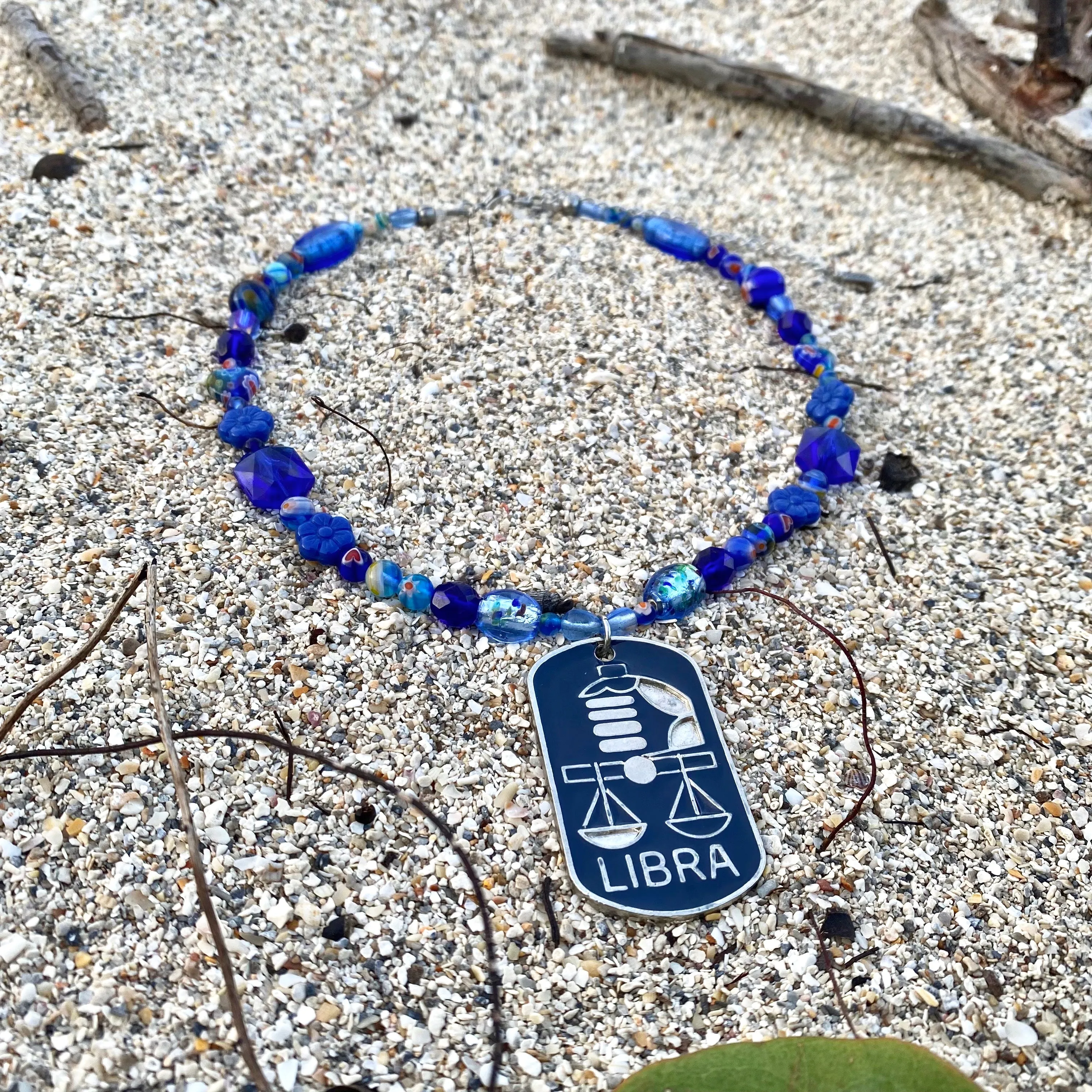 Libra Zodiac Necklace