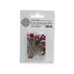 Long Pearlized Pins
