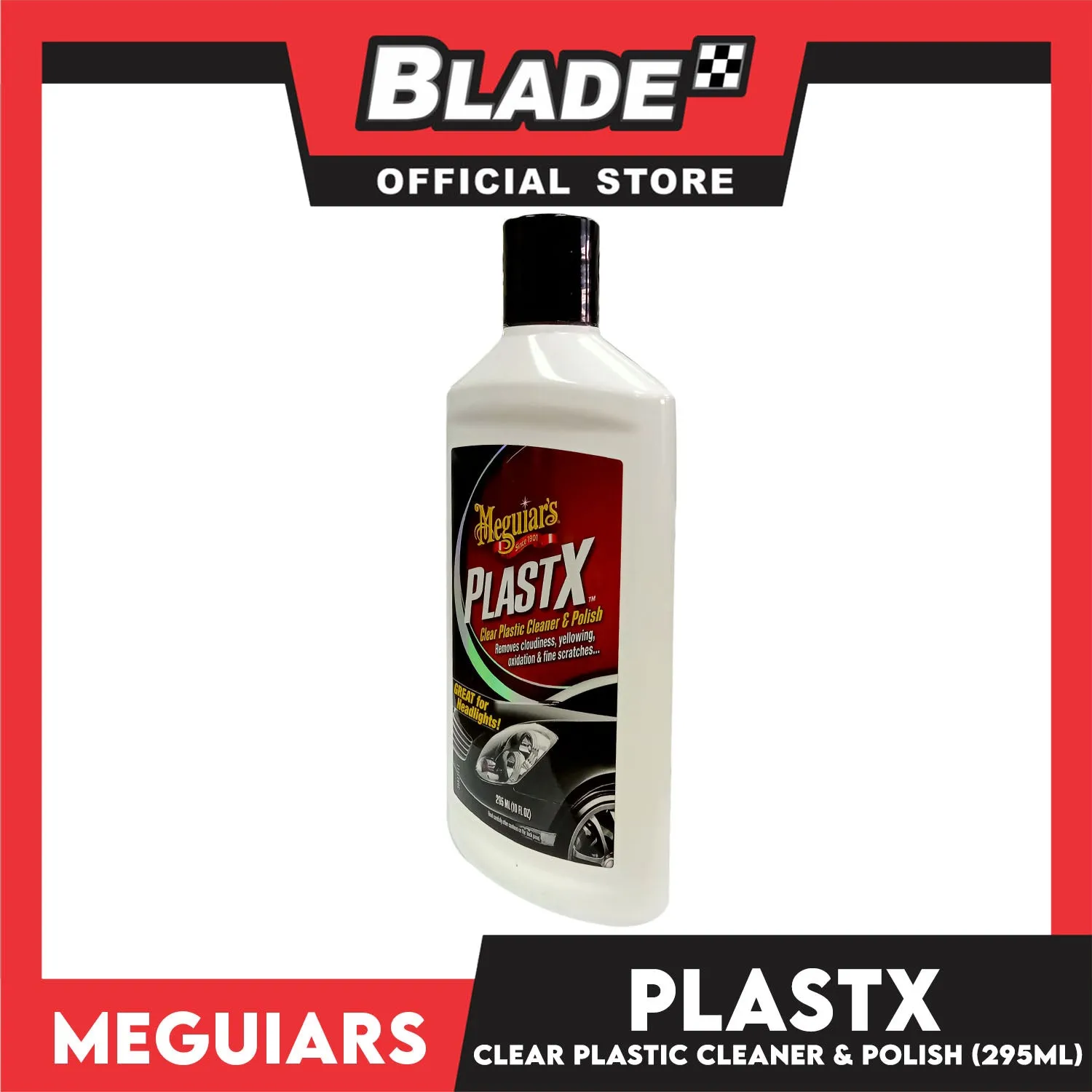 Meguiar's Plastx Clear Plastic Cleaner and Polish 295ml