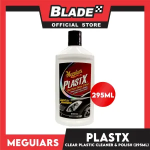 Meguiar's Plastx Clear Plastic Cleaner and Polish 295ml