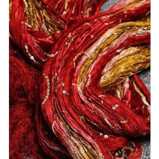 Men - Maroon Silk Blend Stole