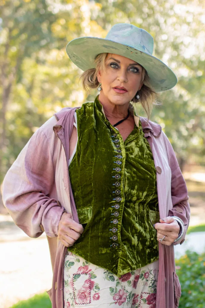 Mesmerized Velvet Vest
